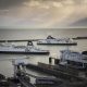 P&O ferries Pride of Burgundy and Pride of Kent in Dover Harbour