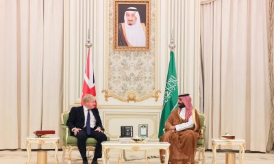 Prime Minister Boris Johnson met with the Crown Prince of Saudi Arabia, Mohammed bin Salman.