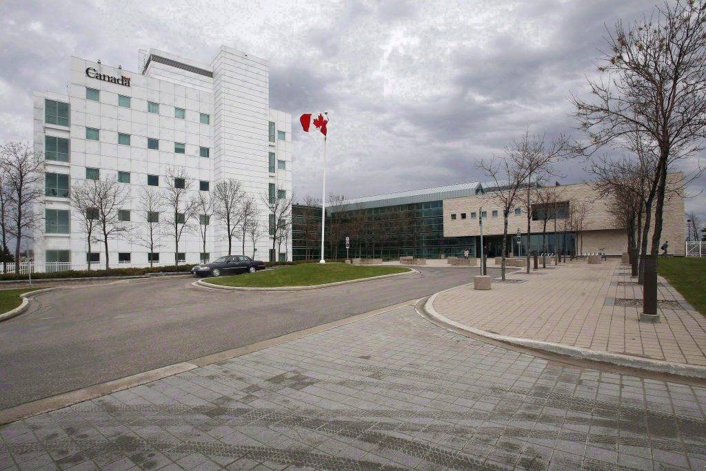 The National Microbiology Laboratory in Winnipeg