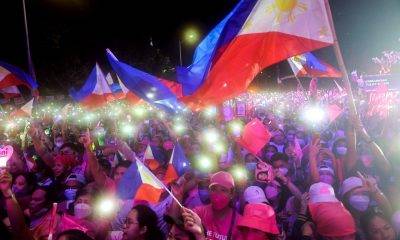 Leni Robredo's supporters in Pasay City