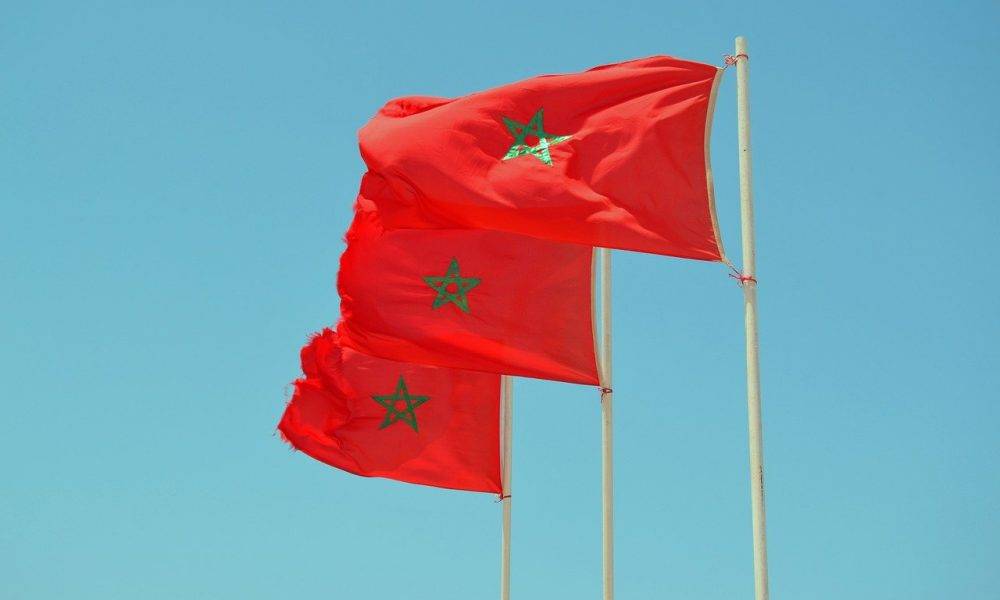 3 flags of morocco