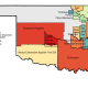 Map of Oklahoma Tribal Statistical Area