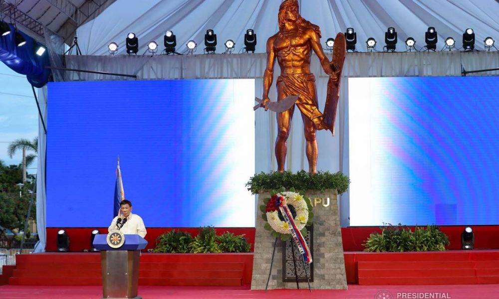 Duterte in Lapu-Lapu anniversary