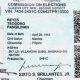 Teodoro P. Reyes voter's id