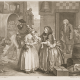 William Hogarth's A Harlot's Progress, plate 1
