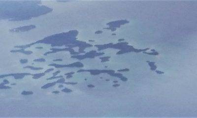 aerial view of solomon islands