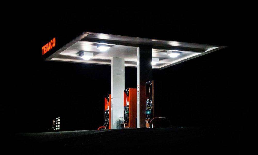 gas station