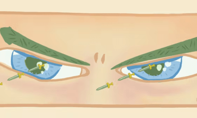graphic of eyes