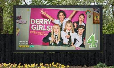 poster of Derry Girls posted by writer Lisa McGee