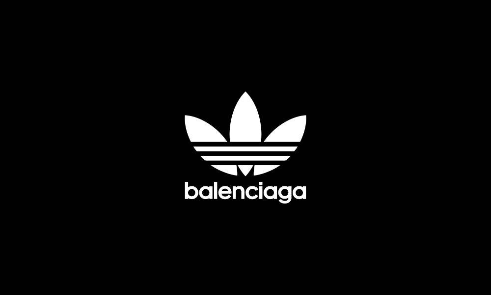 Adidas and Balenciaga logo