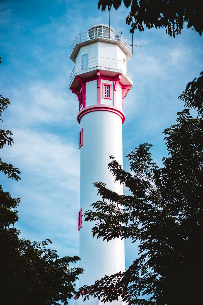 Cape Bolinao Lighthouse, Bolinao, Pangasinan, Philippines