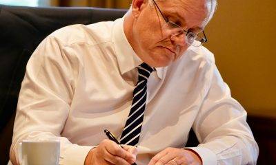 Scott Morrison writing on papers
