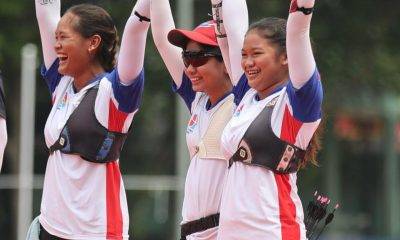 Pia Bidaure, Abby Bidaure and Phoebe Amistoso