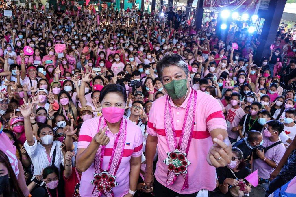 leni robredo and kiko pangilinan