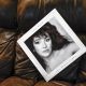 Kate Bush album on a couch