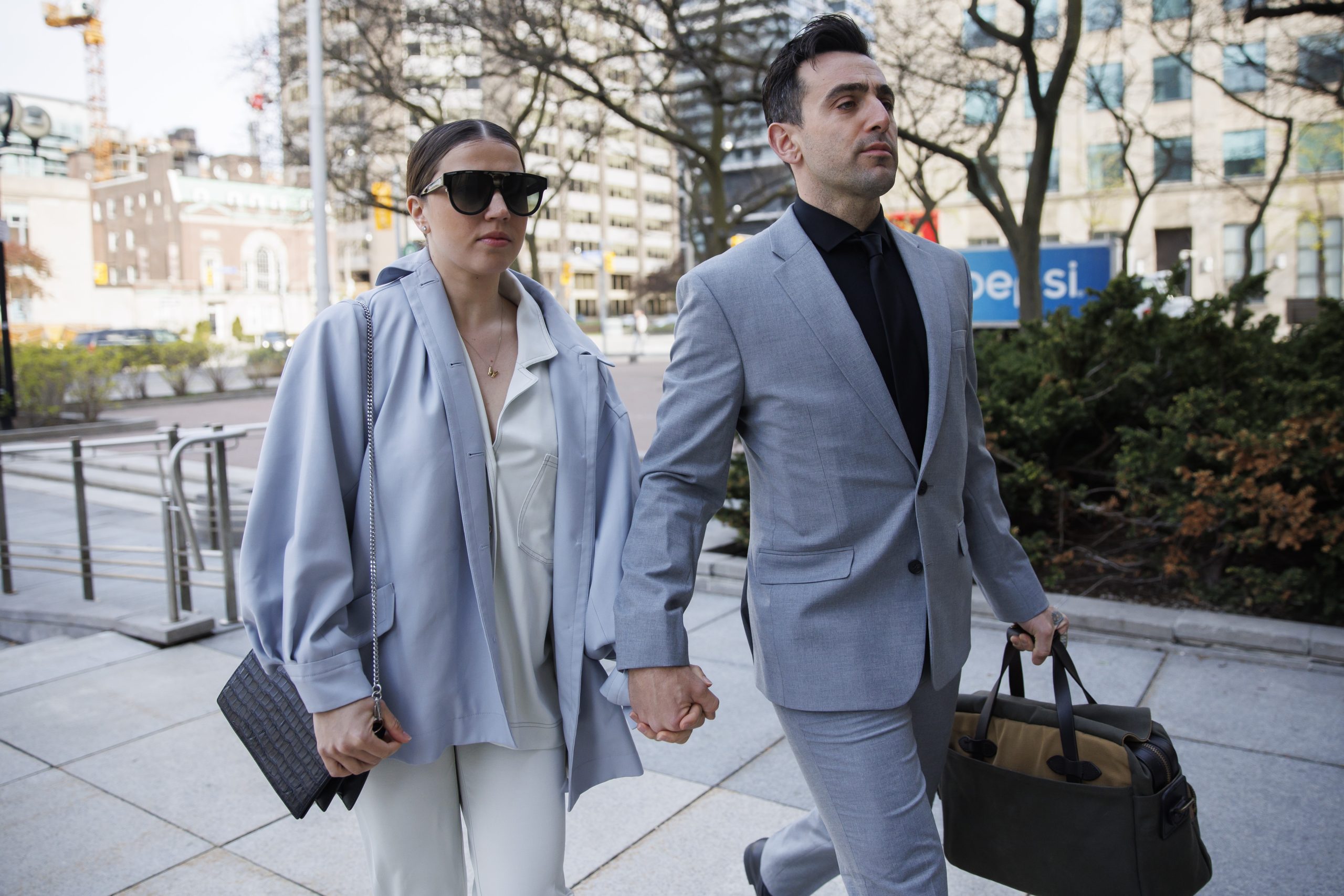 Jacob Hoggard and Rebekah Asselstine