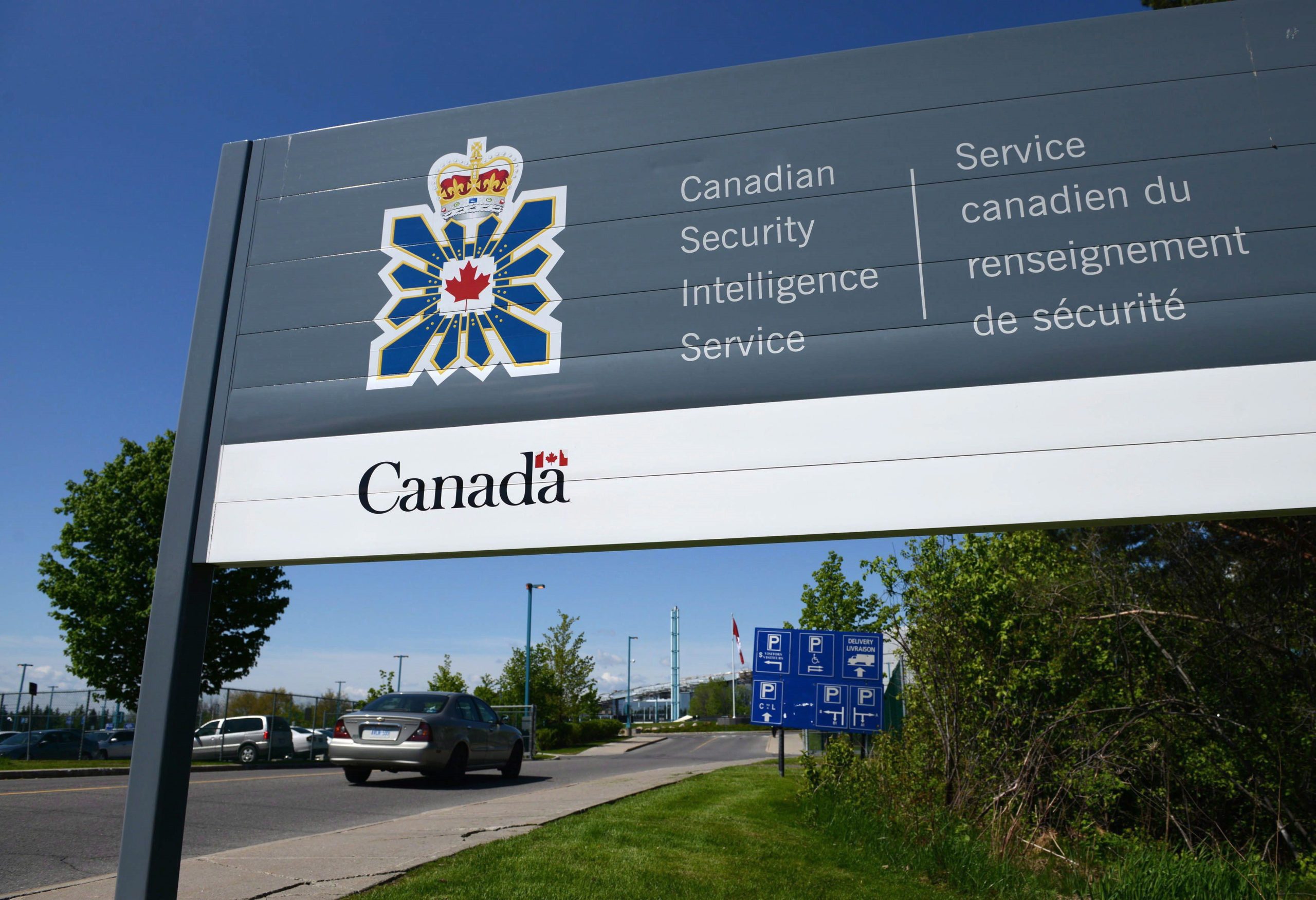 Canadian Security Intelligence Service sign