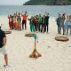 Cast and host of Survivor