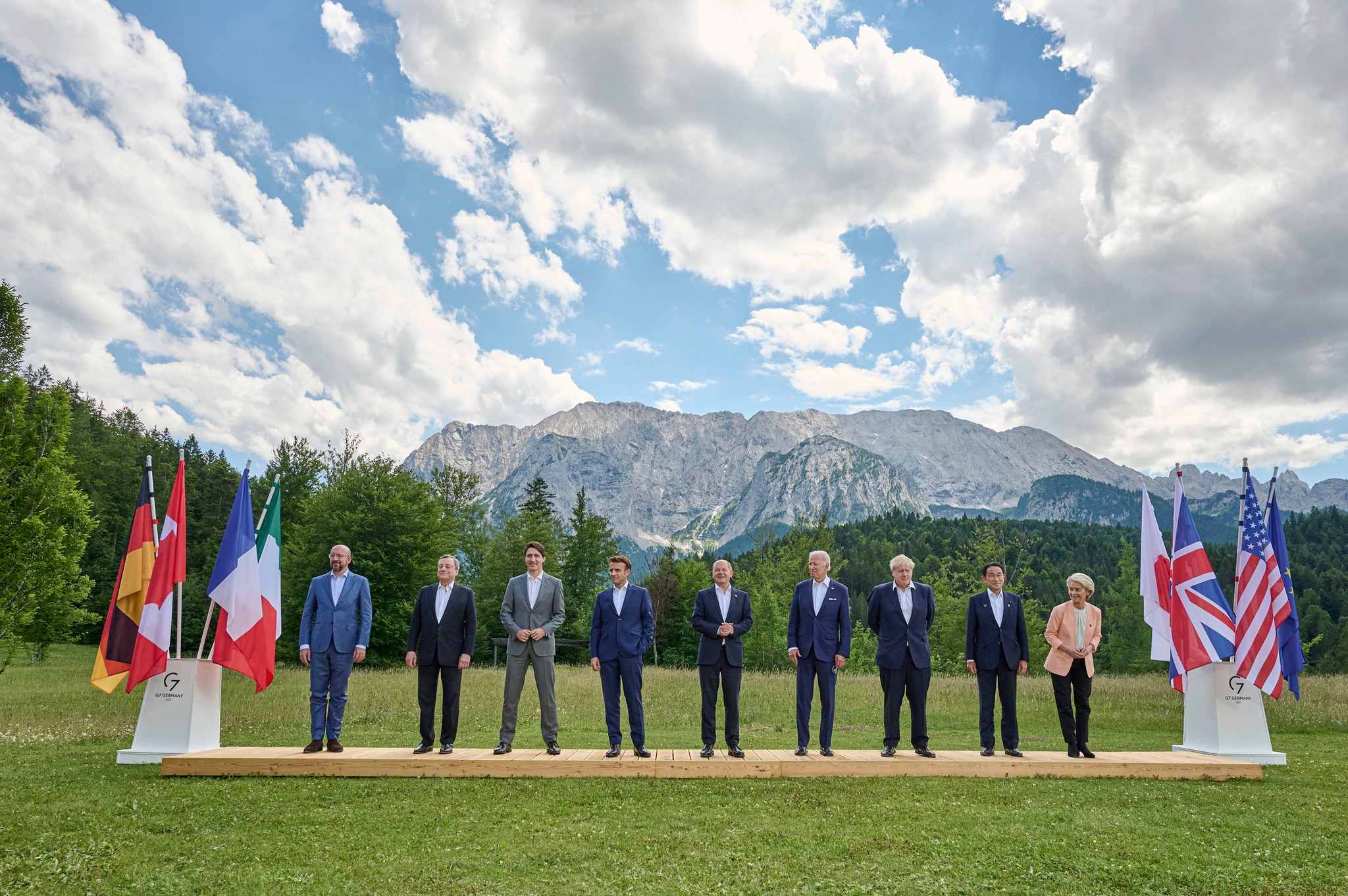 G7 leaders