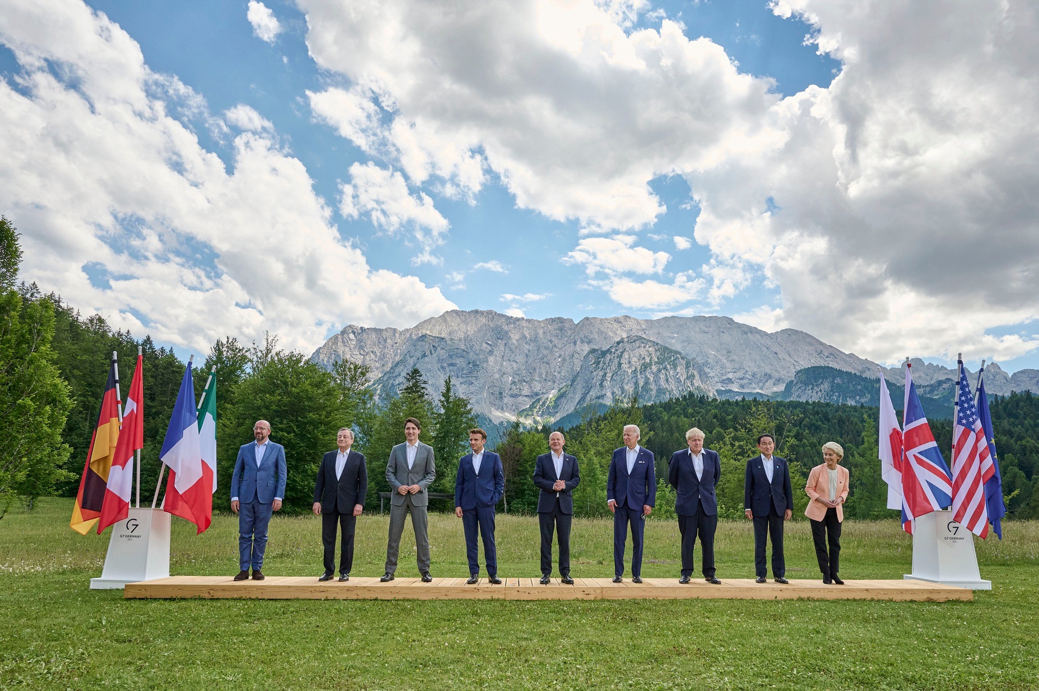 G7 leaders