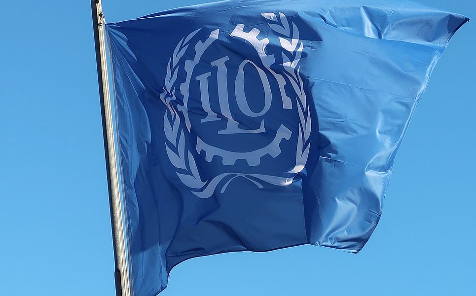 Flag of International Labour Organization