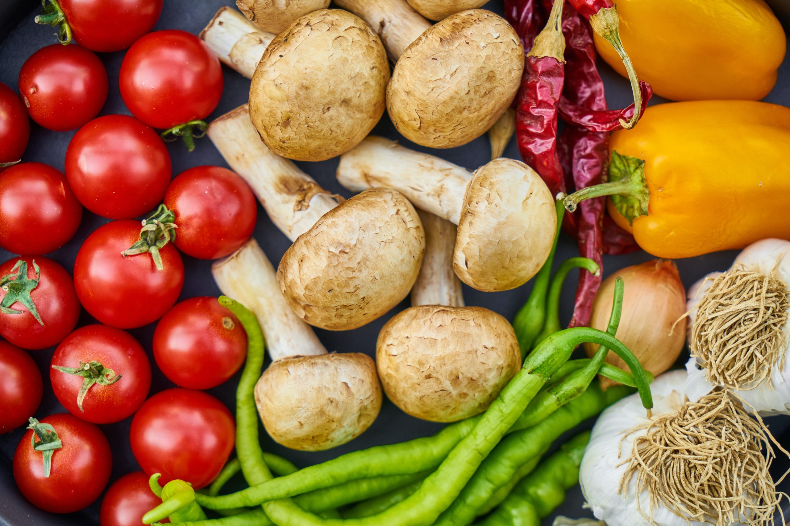 Variety of vegetables