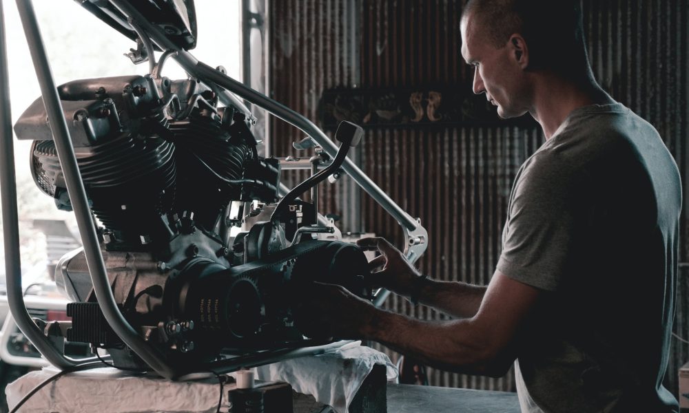man holding engines