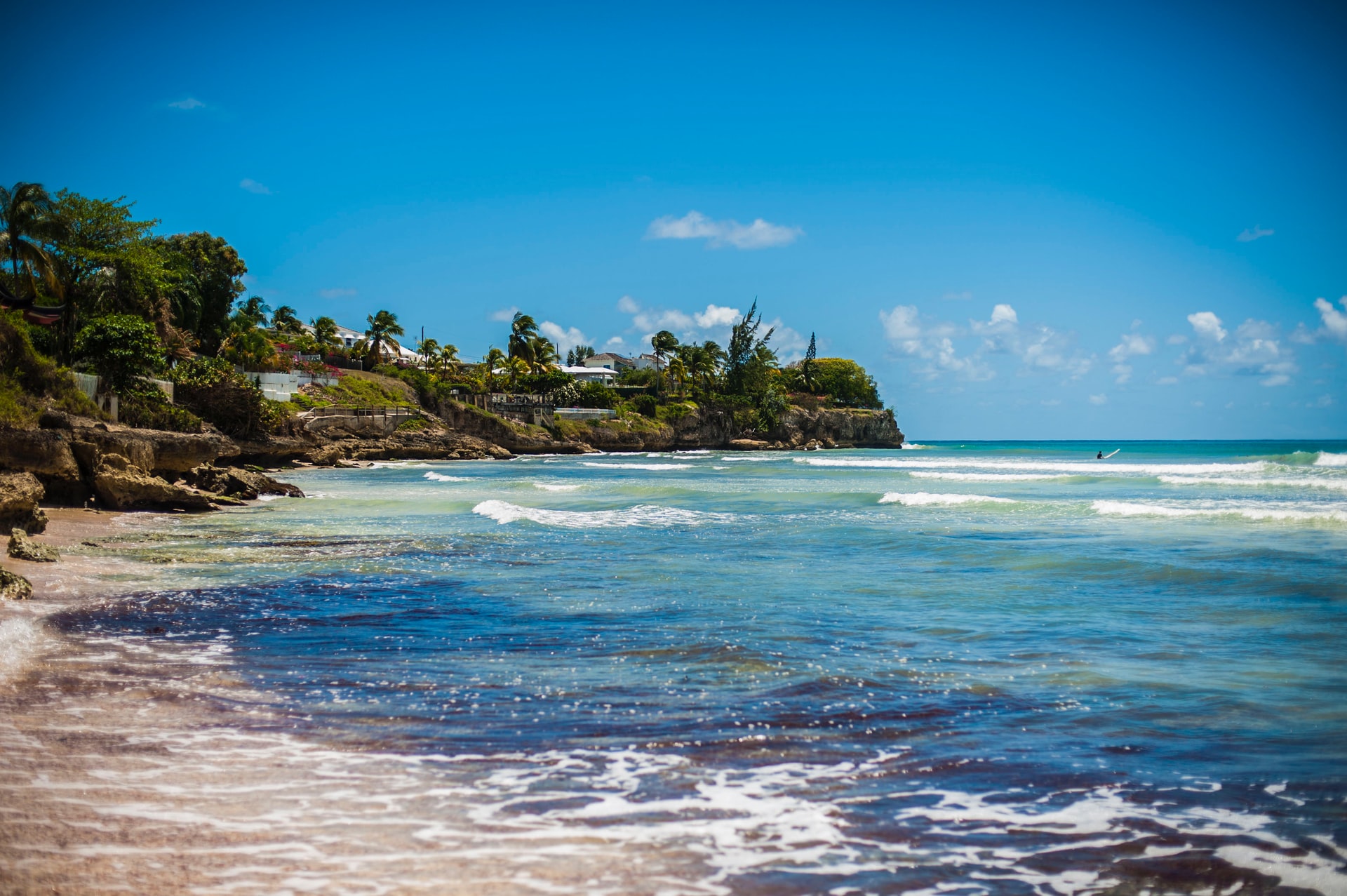 beach in barbados