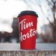 Red Tim Hortons cup