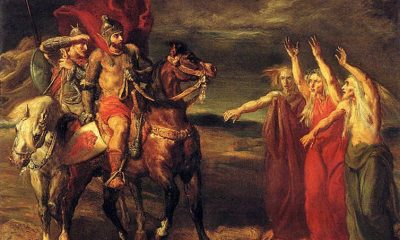 Macbeth and Banquo meet the Witches