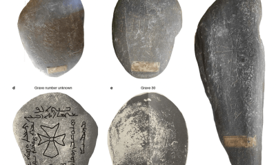 Stone with engravings