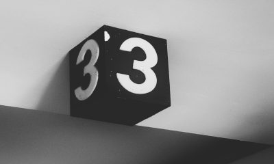 cube box with number 3