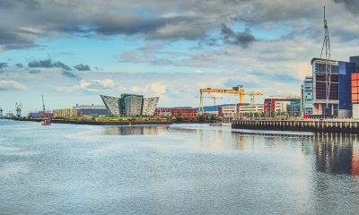 panoramic view of Belfast's Titanic Quarter