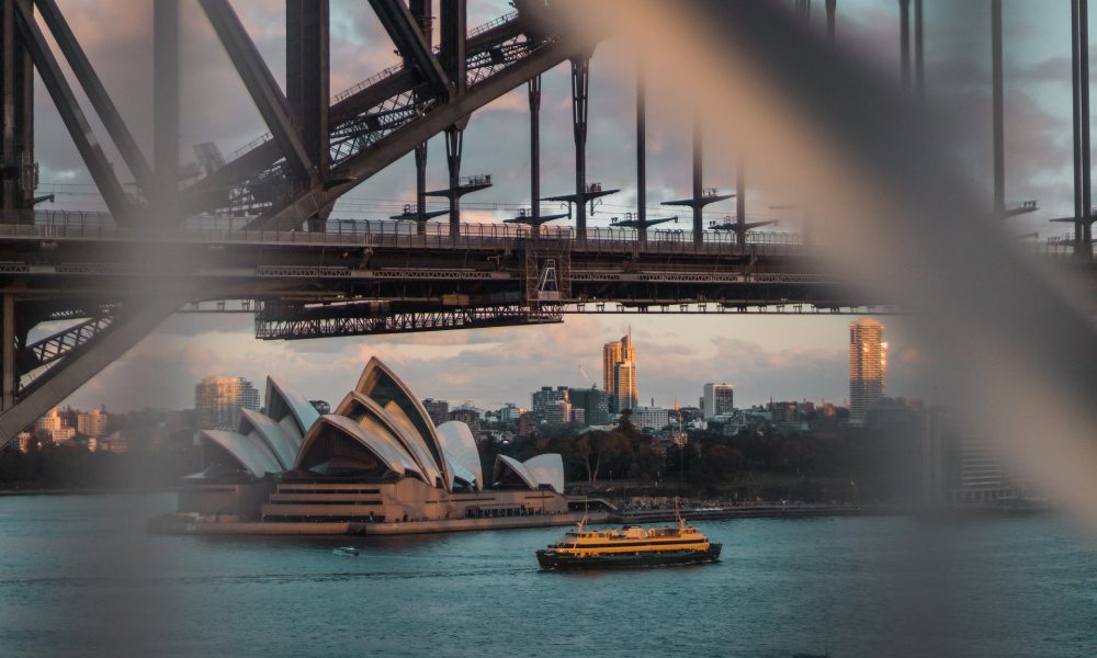 Sydney Opera House as seen from Luna Park