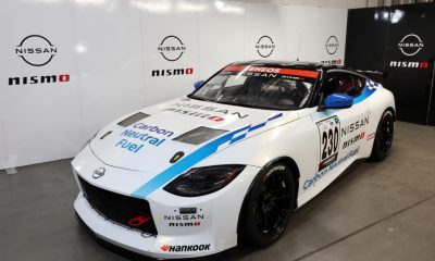 Nissan Z Racing Concept race cars 230 and 244.