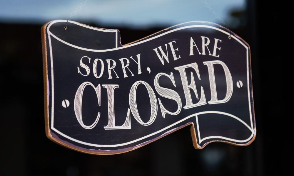 Sorry, we are closed