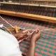 Handweaving cotton