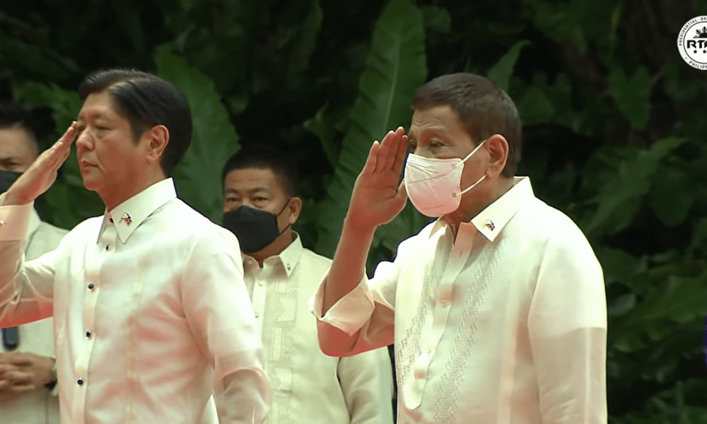 Bongbong Marcos and Rodrigo Duterte