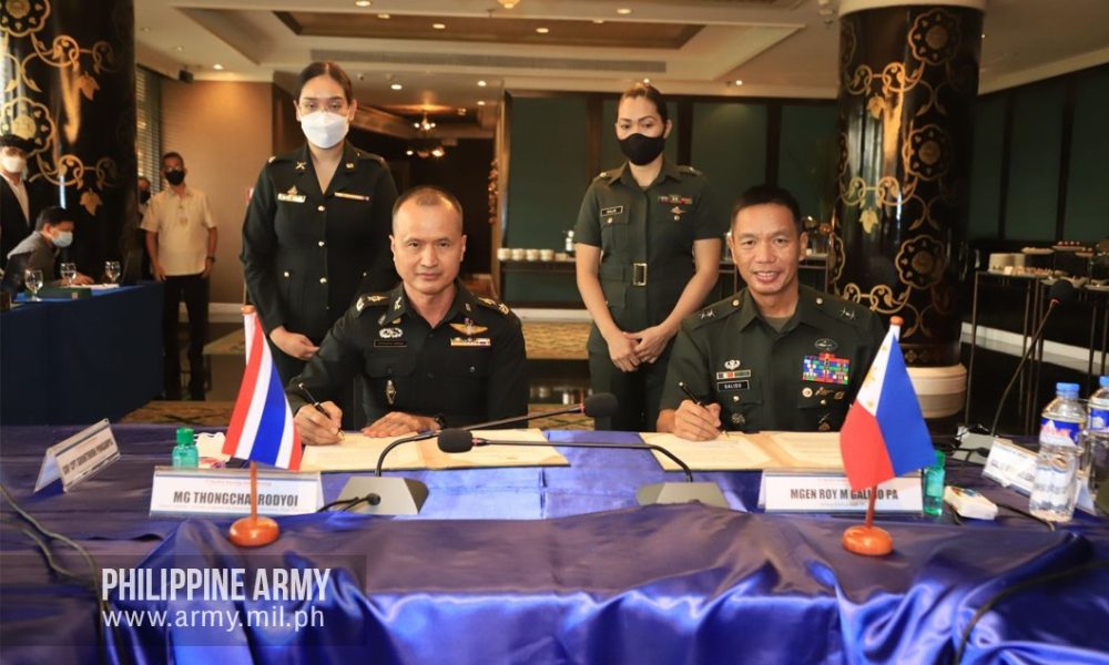 Philippine Army with Royal Thai Army