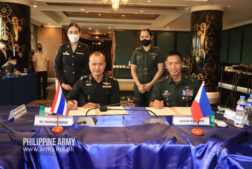 Philippine Army with Royal Thai Army