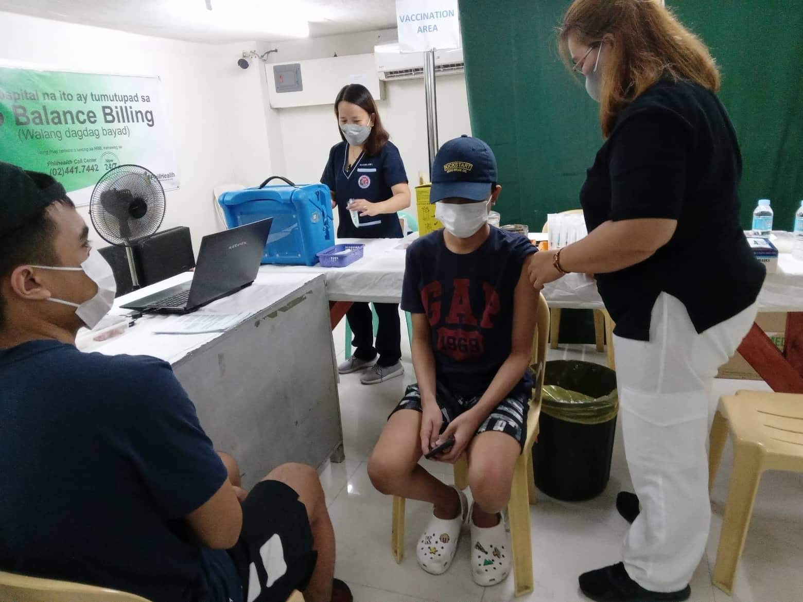 COVID-19 vaccination of teenager