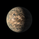 Artist's impression of TRAPPIST-1e planet
