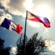 France and Philippine flags