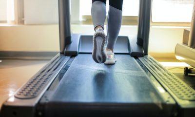Person Using Treadmill