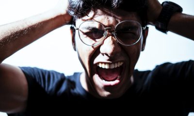 guy screaming