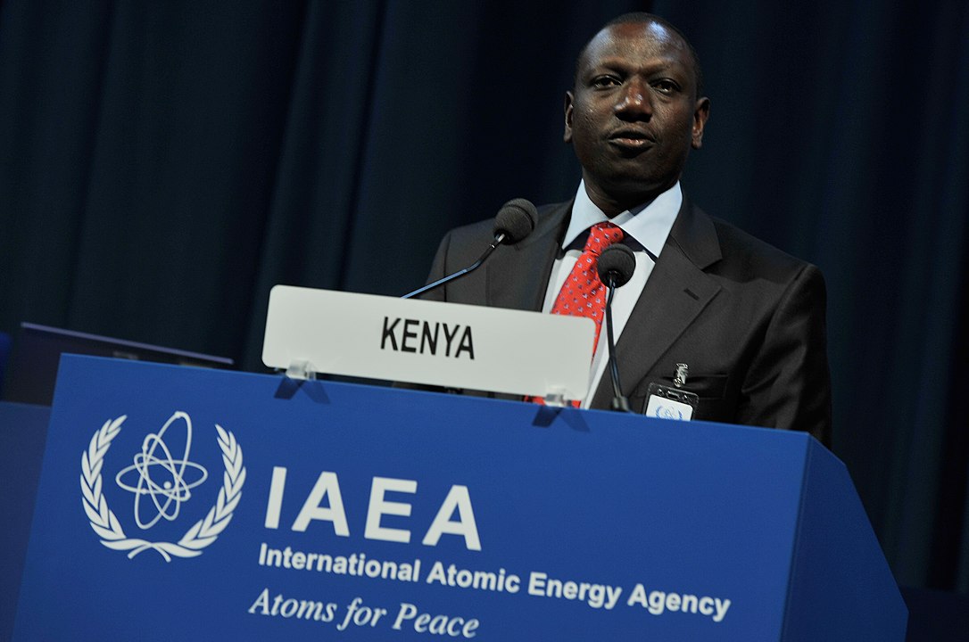 William Ruto speaking
