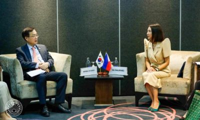 DOT Secretary Christina Garcia Frasco and Republic of Korea Second Vice-Minister of Culture, Sports and Tourism Cho Yongman