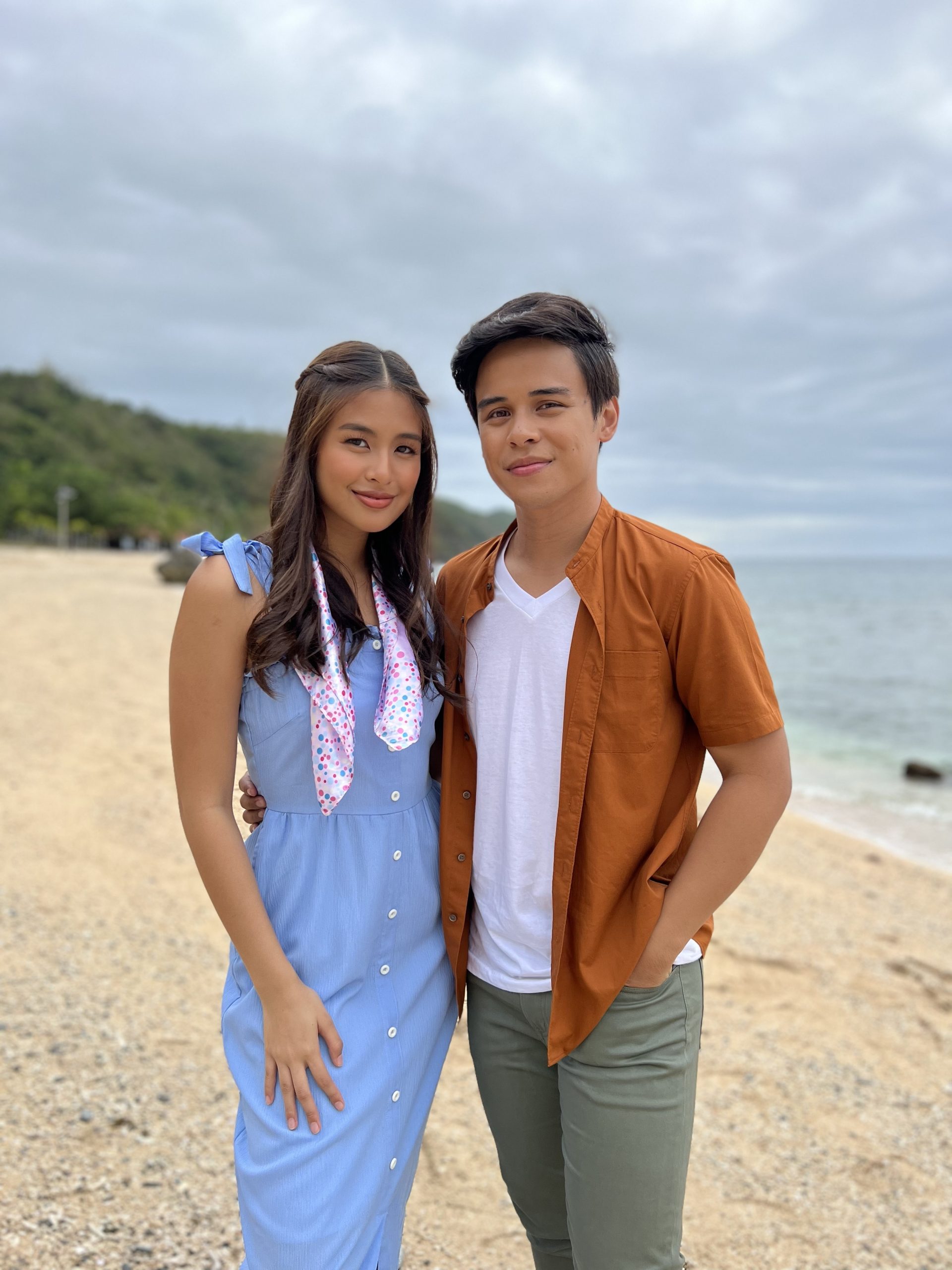 Gabbi Garcia and Khalil Ramos. Love You Stranger is their first-ever primetime TV series together.