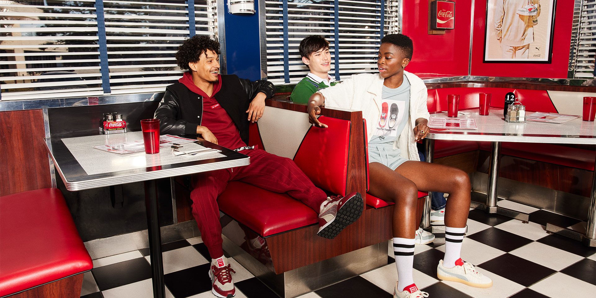 Today's special is Puma X Coca-Cola, a collaboration that is