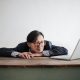 Man looking at laptop
